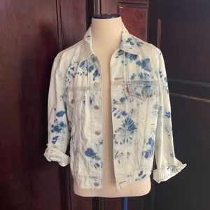 Levi’s TieDye Ex-Boyfriend Trucker Jacket